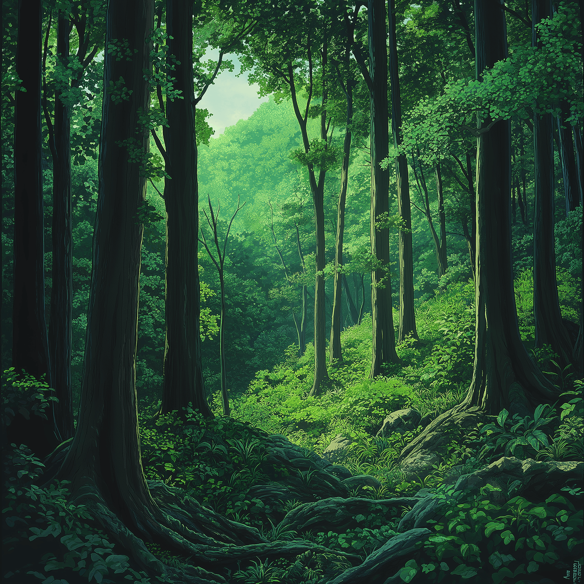 Deep forest